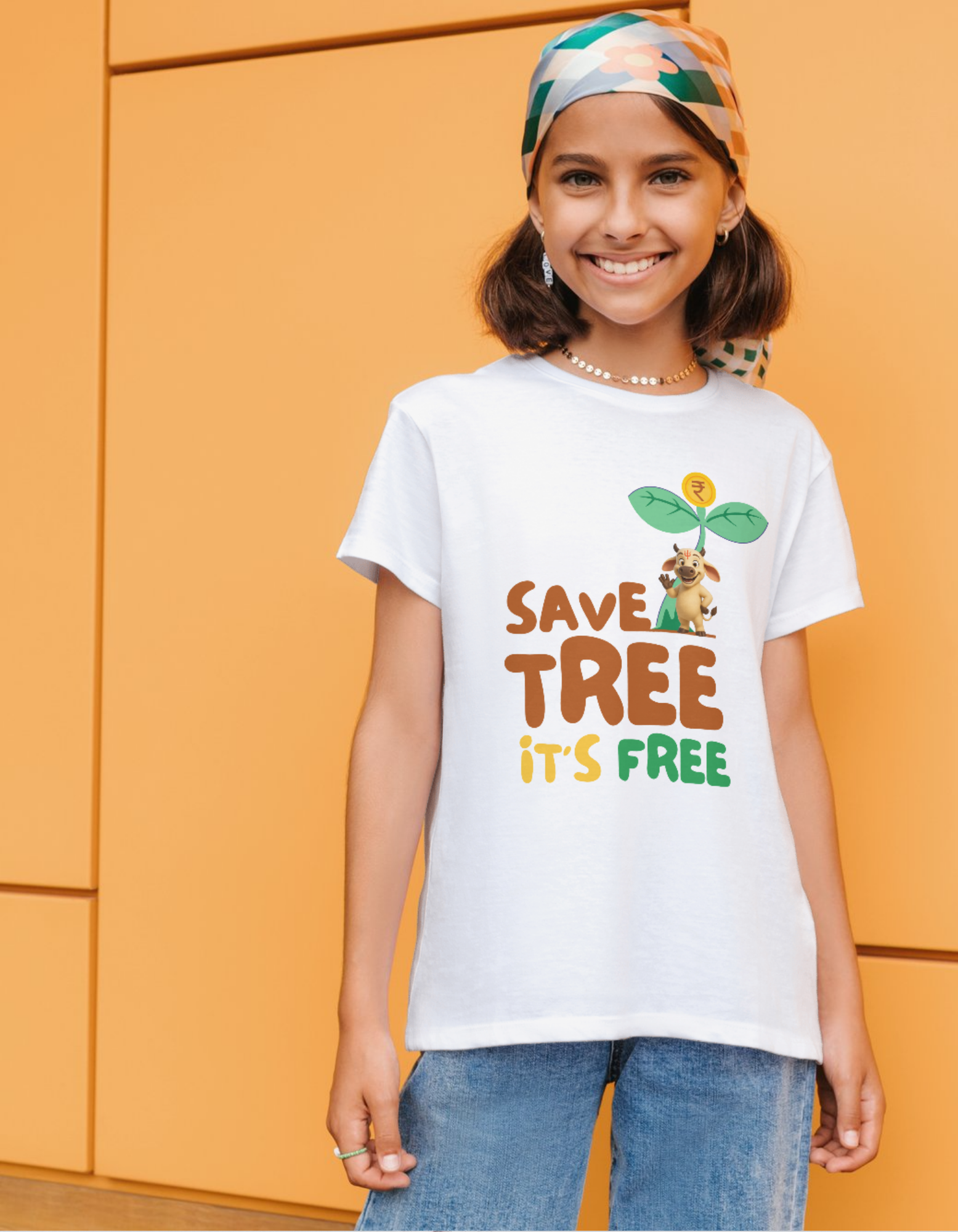 Save Tree Kids Eco-Friendly T-Shirt – WowCow Edition