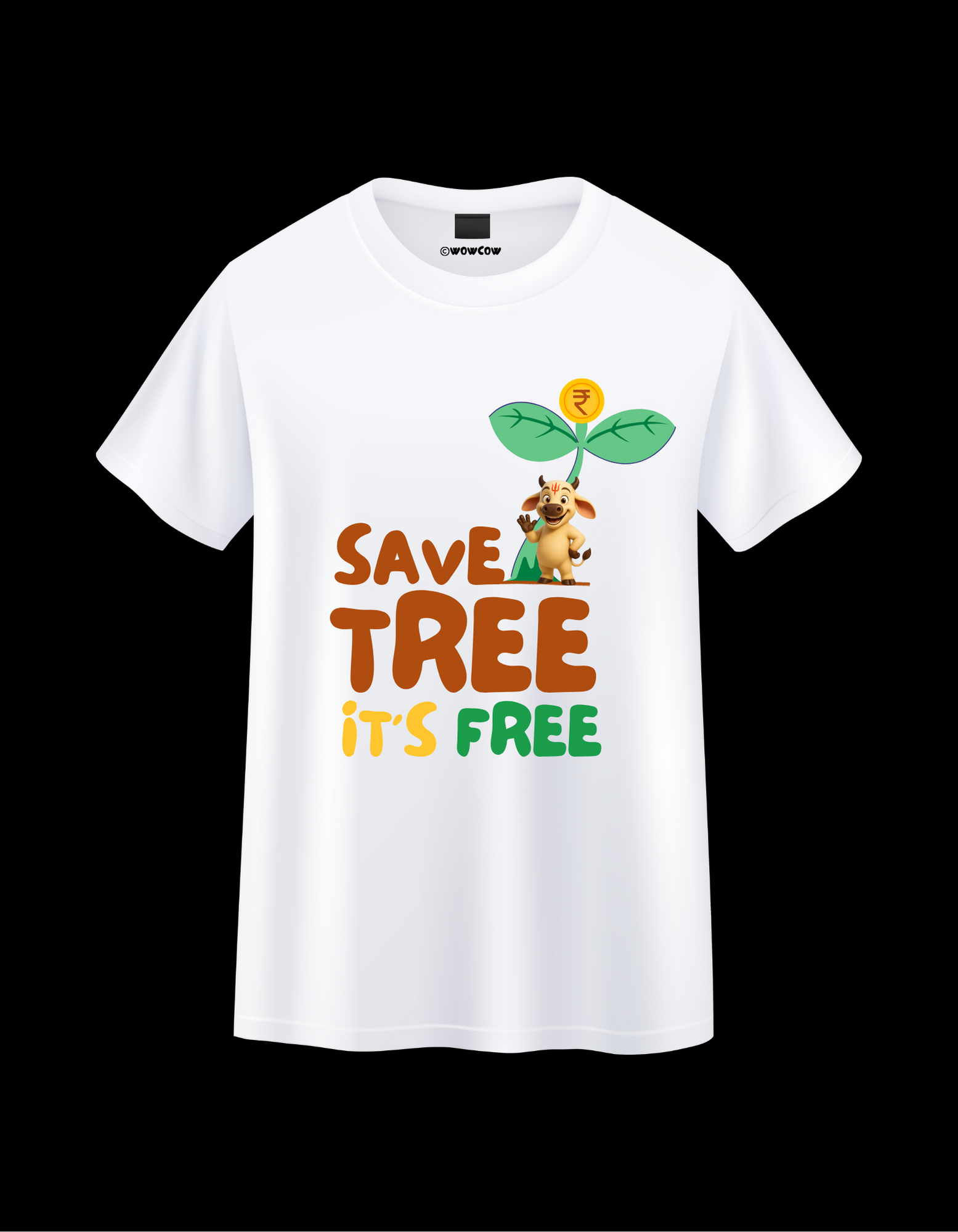 Save Tree Kids Eco-Friendly T-Shirt – WowCow Edition